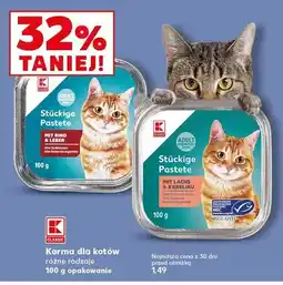 Kaufland Karma dla kotów różne rodzaje oferta