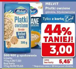 Kaufland Płatki owsiane gotowanie błyskawiczne oferta