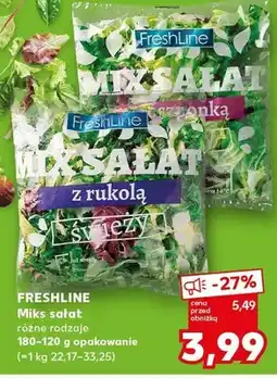 Kaufland Miksałat z rukolą oferta