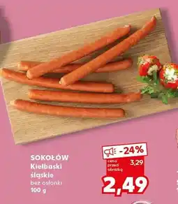 Kaufland Kiełbaski śląskie bez osłonek oferta