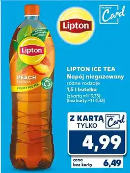 Kaufland Napój niegazowany Lipton Ice Tea różne rodzaje oferta