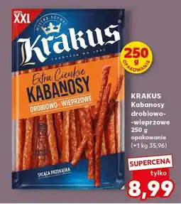 Kaufland Kabanosy drobiowo-wieprzowe Extra Cienkie oferta