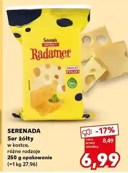 Kaufland Ser Ser żółty w kostce, różne rodzaje oferta