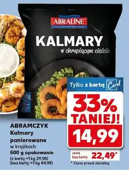 Kaufland Kalmary chrupliwym cieście oferta