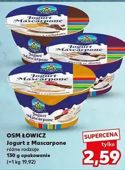Kaufland Jogurt Jogurt z Mascarpone różne rodzaje oferta