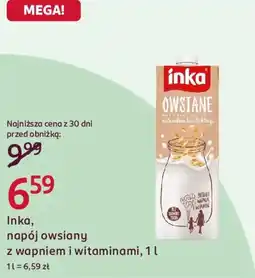Rossmann Inka, napój owsiany z wapniem i witaminami oferta