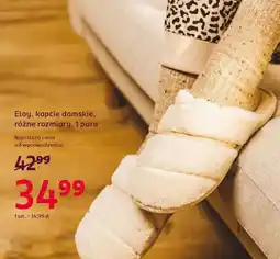 Rossmann Eloy, kapcie damskie oferta