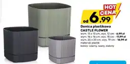 Bricomarche Donica plastikowa CASTLE FLOWER oferta