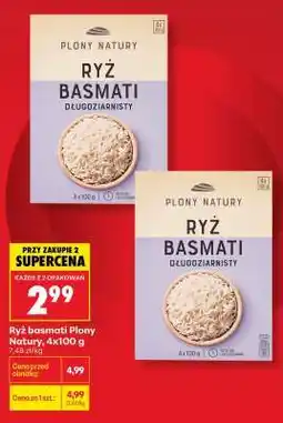Biedronka Ryż basmati Plony Natury 4x100 g oferta