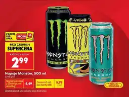 Biedronka Napój Monster, 500 ml oferta