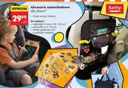 Biedronka Akcesoria samochodowe dla dzieci oferta