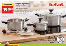 Biedronka Komplet 3 garnków oferta
