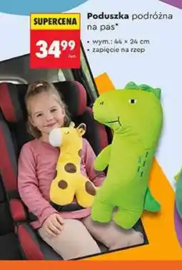 Biedronka Poduszka podróżna na pas oferta