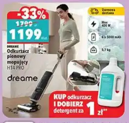 Biedronka DREAME Odkurzacz pionowy mopujący H14 PRO oferta