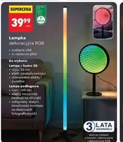 Biedronka Lampka dekoracyjna RGB oferta