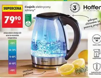 Czajnik elektryczny szklany