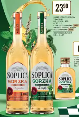 Dino Likier Soplica Gorzka 0,5 l (różne rodzaje) oferta