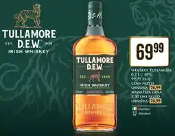 Dino Whiskey Tullamore D.E.W oferta