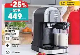 Biedronka MPM Ekspres ciśnieniowy kolbowy MKW-14M oferta