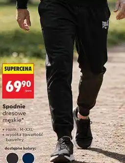 Biedronka Spodnie dresowe męskie Everlast oferta