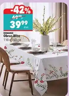 Biedronka Obrus Bliss 110 x 160 cm oferta