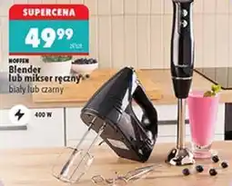 Biedronka Hoffen Blender lub mikser ręczny biały lub czarny oferta