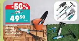 Biedronka Zestaw narzędzi ogrodowych 6 elementów oferta