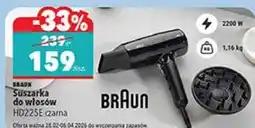 Biedronka Braun Suszarka do włosów HD225E czarna oferta