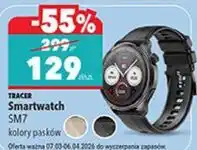 Biedronka Tracer Smartwatch SM7 kolory pasków oferta
