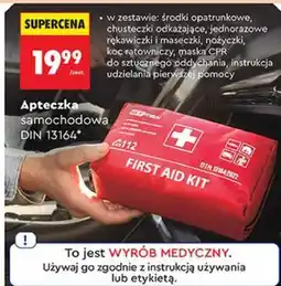 Biedronka Apteczka samochodowa DIN 13164 oferta