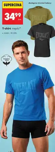 Biedronka T-shirt męski Everlast oferta