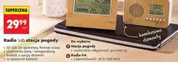 Biedronka Radio lub stacja pogody oferta