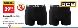 Biedronka Bokserki męskie JCB, 2-pak oferta