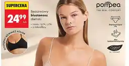 Biedronka Bezszwowy biustonosz damski Pompea oferta