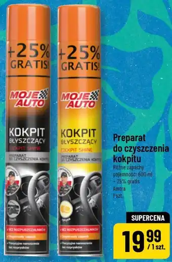 Preparat do czyszczenia kokpitu Moje Auto