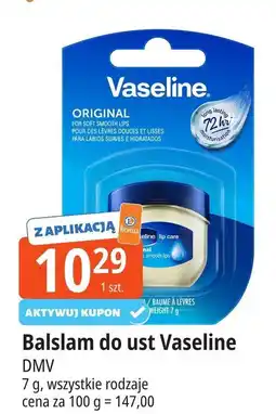 E.Leclerc Balsam do ust creme brulle Vaseline oferta