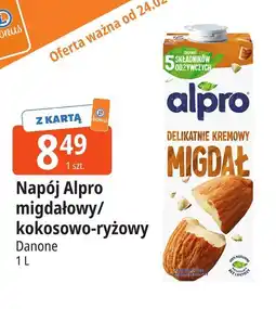 E.Leclerc Napój kokosowy z dodatkiem ryżu Alpro oferta