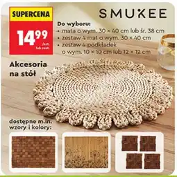 Biedronka Akcesoria na stół oferta