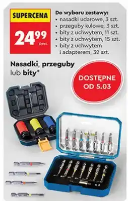 Biedronka Nasadki, przeguby lub bity oferta