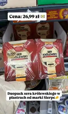 Biedronka Ser królewski plastry 2-pak oferta