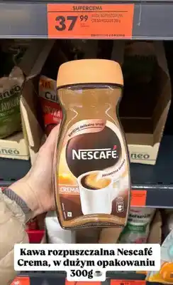 Biedronka Kawa rozpuszczalna Crema oferta