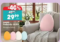 Biedronka Poduszka Jajko dostępne kolory oferta