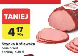 Carrefour Szynka Królewska oferta