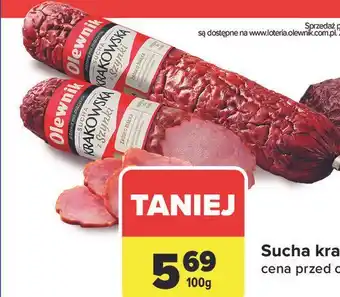 Sucha krakowska z szynki