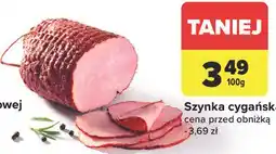 Carrefour Szynka cygańska oferta