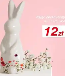 KiK Zając ceramiczny ok. 17 cm oferta