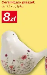 KiK Ceramiczny ptaszek ok. 7,5 cm oferta