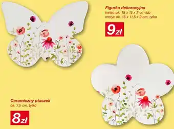 Figurka dekoracyjna (kwiat lub motyl)