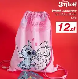 KiK Worek sportowy Stitch oferta