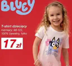 KiK T-shirt dziecięcy Bluey (różowy) oferta